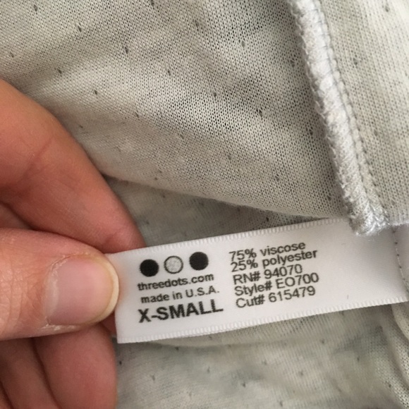 Three Dots drapey shawl collar cardigan - Picture 3 of 5